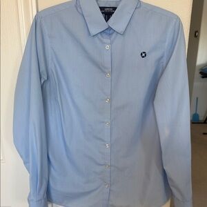 Lands' End Light Blue Dress Shirt